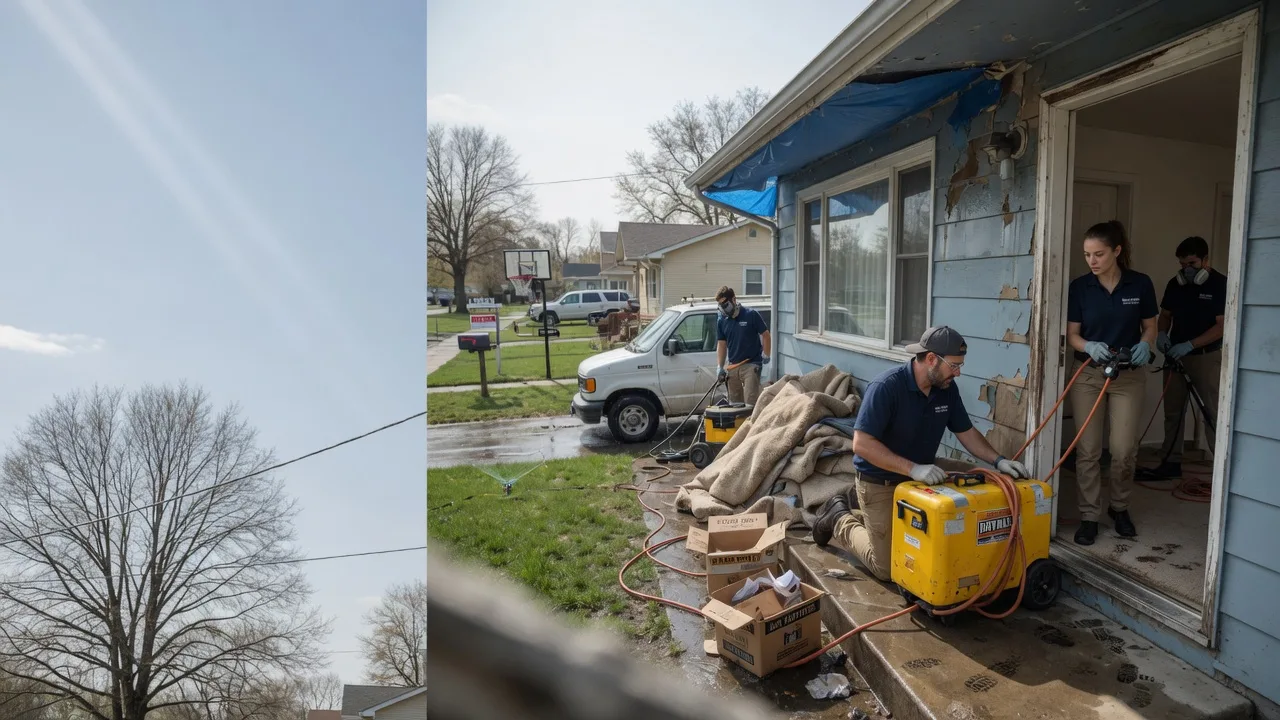 Basement Flood Cleanup in Nemaha, IA near me